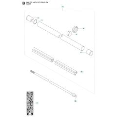 Husqvarna 343FRM - Shaft