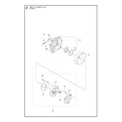 Husqvarna 343R - Clutch