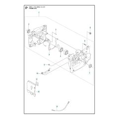 Husqvarna 343R - Crankcase