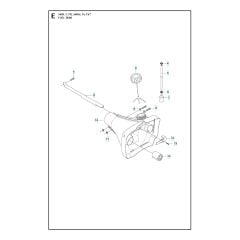 Husqvarna 343R - Fuel Tank