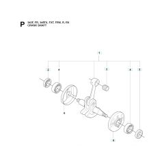 Husqvarna 345R - Crankshaft