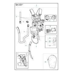 Husqvarna 345RX - Harness