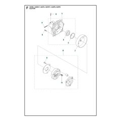 Husqvarna 345FR - Clutch