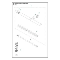 Husqvarna 345FR - Shaft