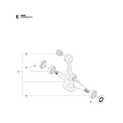 Husqvarna 346XP - Crankshaft