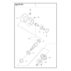 Husqvarna 355Fx - Bevel Gear