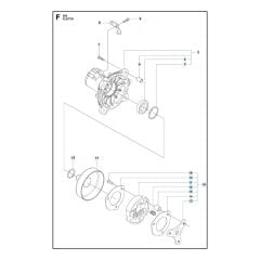 Husqvarna 355Fx - Clutch