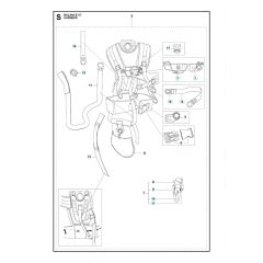 Husqvarna 355Fx - Harness