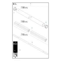 Husqvarna 355Fxt - Shaft