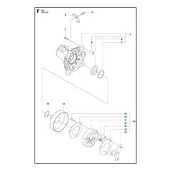 Husqvarna 355Rx - Clutch