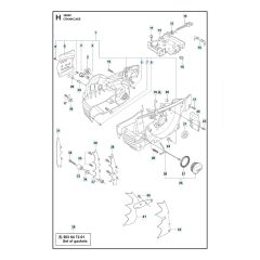 Husqvarna 365 - Crankcase