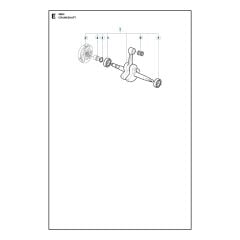 Husqvarna 365H - Crankshaft