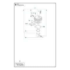 Husqvarna 365H - Cylinder Piston