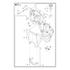 Husqvarna 365H - Fuel Tank