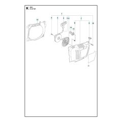 Husqvarna 365H - Starter