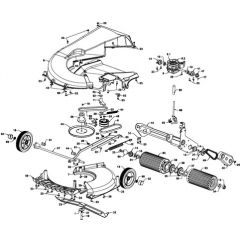 Hayter Harrier 56 Autodrive - 560G (310000001 - 312999999) - Lower Mainframe