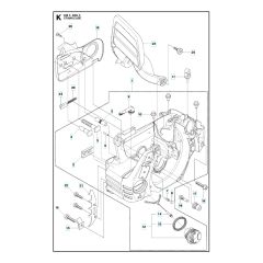 Husqvarna 435II - Crankcase