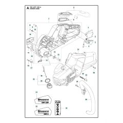 Husqvarna 436LI - Crankcase