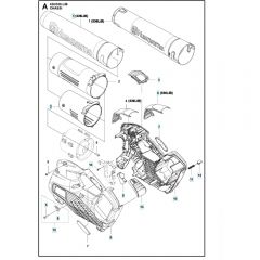 Husqvarna 436LiB - Tube