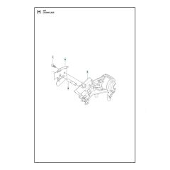 Husqvarna 439 - Crankcase