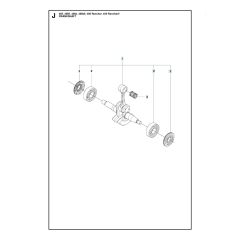 Husqvarna 450RANCHER - Crankshaft