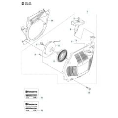 Husqvarna 455RANCHER - Starter