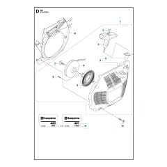 Husqvarna 461 - Starter