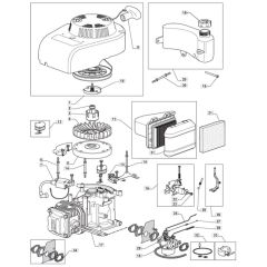 4810 R HP - 2009 - 294486043/M09 - Mountfield Rotary Mower Engine Diagram