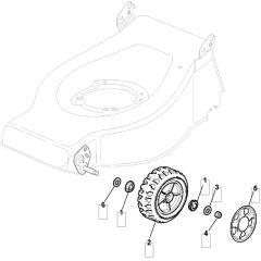 4810 R HP - 2009 - 294486043/M09 - Mountfield Rotary Mower Wheels Diagram