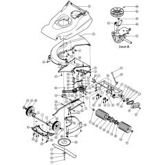 Hayter Harrier 48 AD - 490D (490D260000001 - 490D260999999) - Lower Mainframe