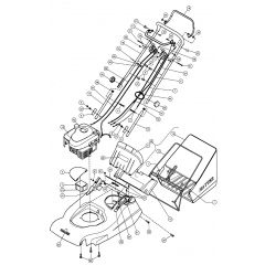 Hayter Harrier 48 AD - 490D (490D260000001 - 490D260999999) - Upper Mainframe