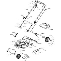 Masport 500AL - 579966 - Dec 2008 > 7178841
 - Main Assembly