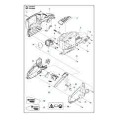 Husqvarna 520IHD70 - Housing