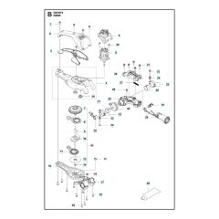 Husqvarna 520IHT4 - Gear Housing