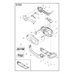 Husqvarna 520IHT4 - Housing