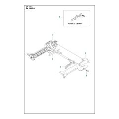 Husqvarna 520Ilx - Handle