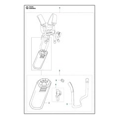 Husqvarna 520iRX - Harness