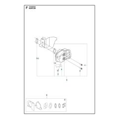 Husqvarna 522HD60X - Muffler