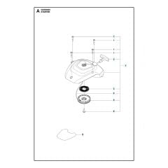 Husqvarna 522HD60X - Starter