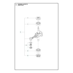 Husqvarna 522HDR60S - Crankshaft