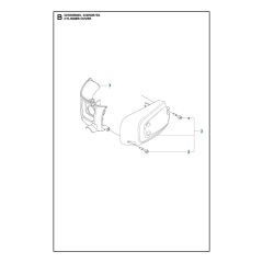 Husqvarna 522HDR60S - Cylinder Cover