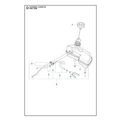 Husqvarna 522HDR60S - Fuel Tank