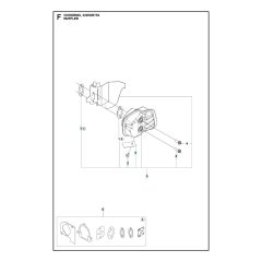 Husqvarna 522HDR60S - Muffler