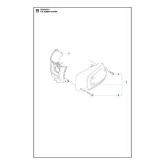 Husqvarna 522HS75X - Cylinder Cover