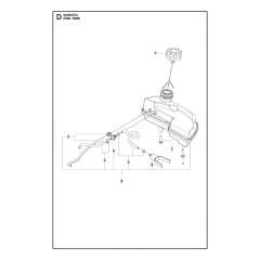 Husqvarna 522HS75X - Fuel Tank