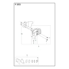 Husqvarna 522HS75X - Muffler