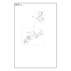 Husqvarna 522L - Bevel Gear