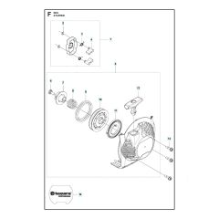 Husqvarna 522L - Starter