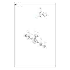 Husqvarna 524L - Crankshaft