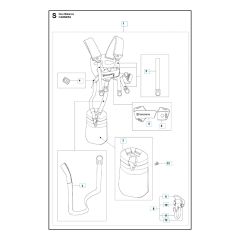 Husqvarna 524L - Harness